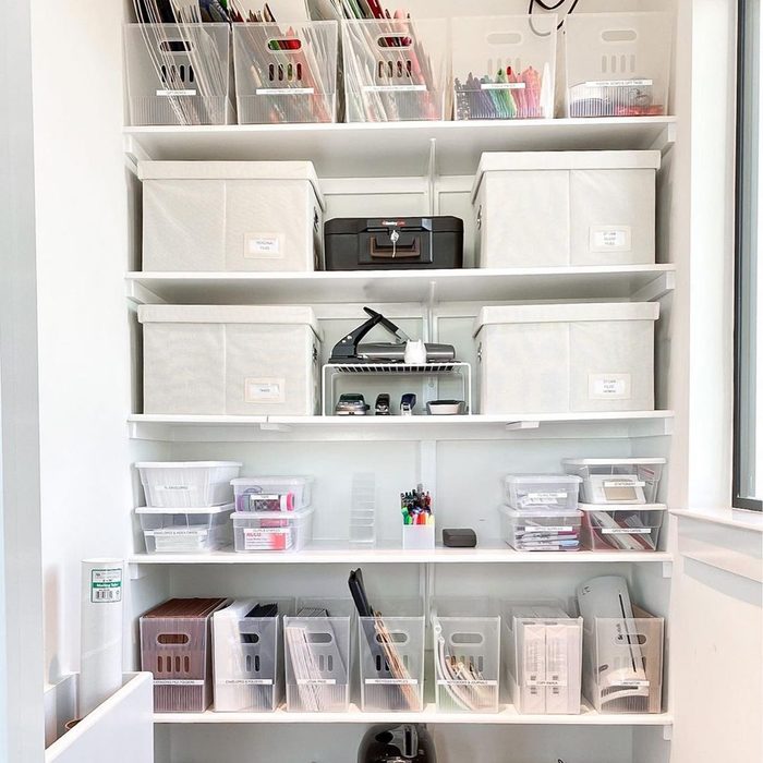 8 Best Closet Organizer Ideas Tidy Bins Courtesy @sanantonioneat Instagram A