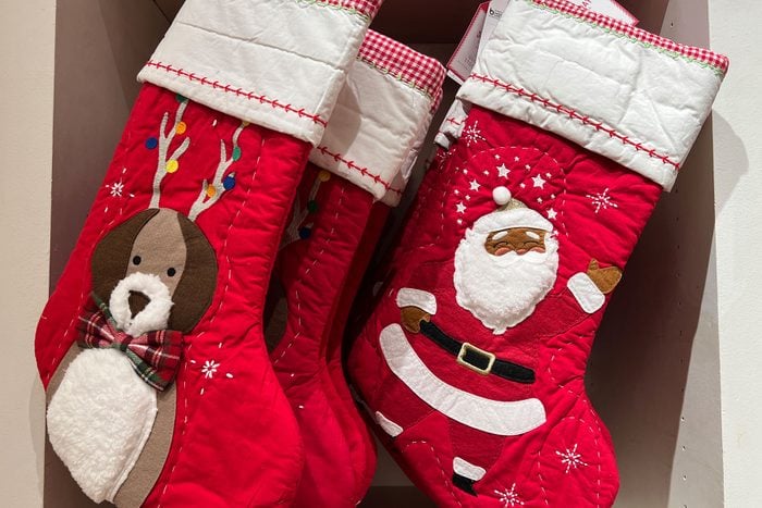 Have Yourself A Very 1990s Inspired Christmas Quilted Stockings Gettyimages 1819358482