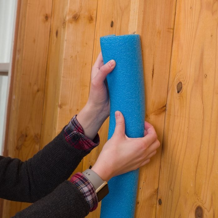 pool noodle handy hint door ding