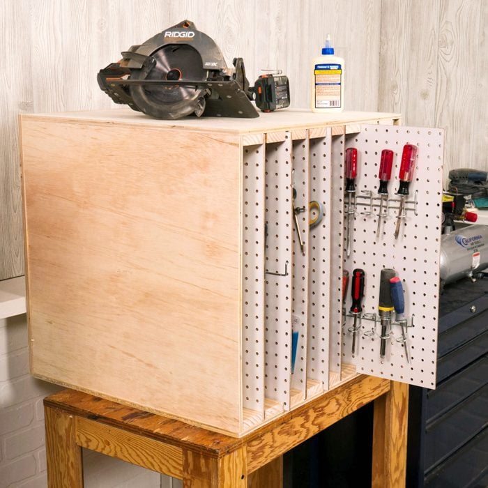 Pegboard Storage box